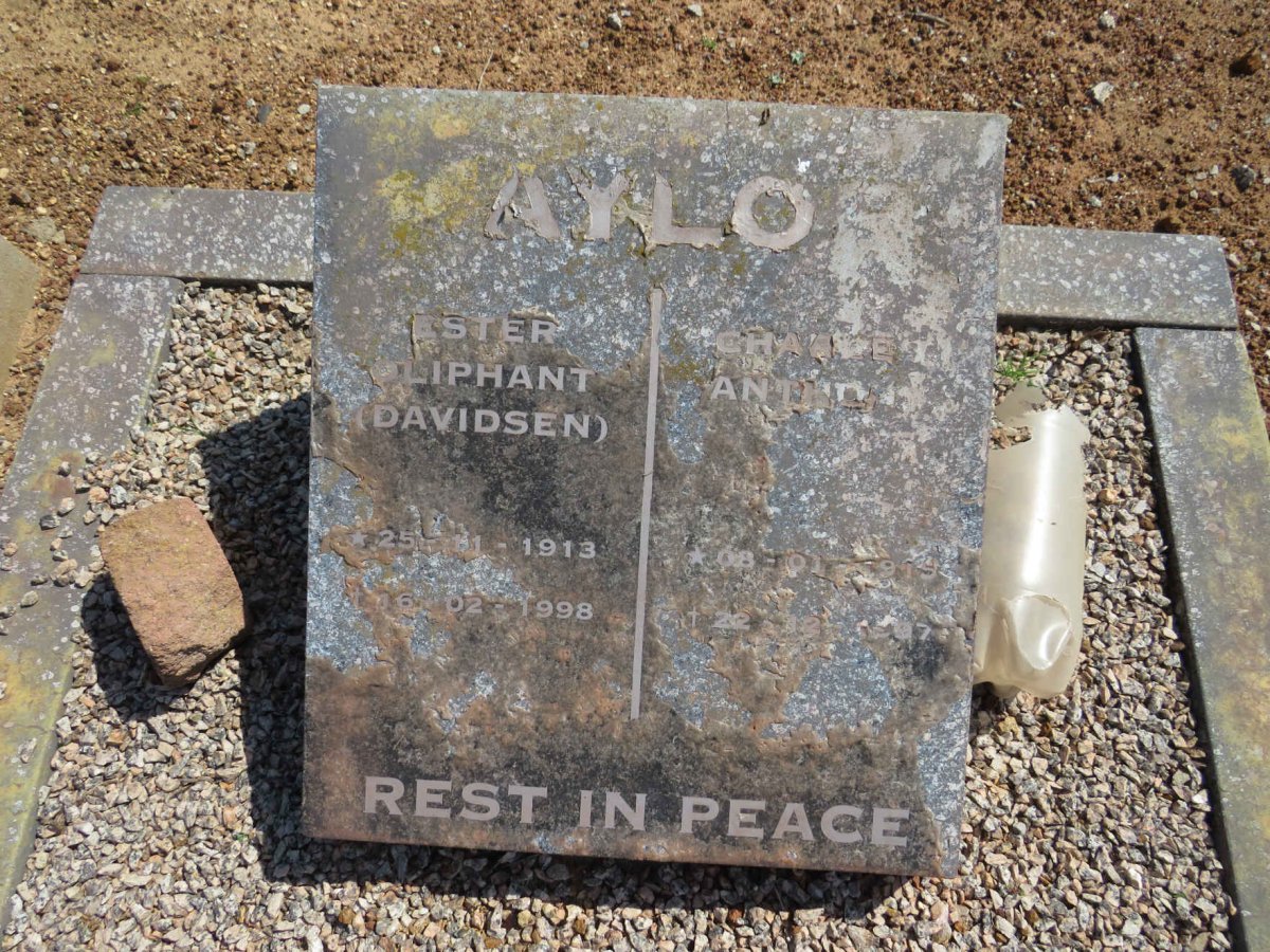 ?AYLOR Johannes ? &amp; Ester Oliphant DAVIDSEN -1913