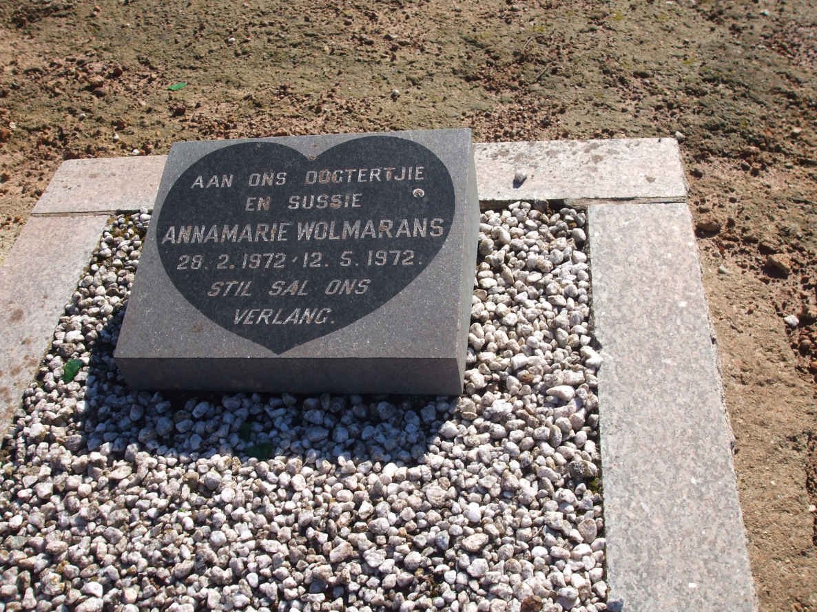 WOLMARANS Annamarie 1972-1972