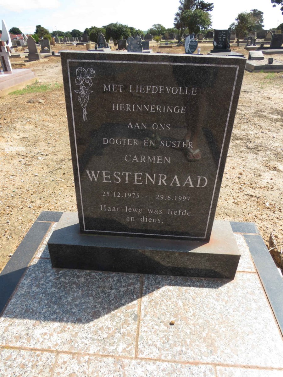 WESTENRAAD Carmen 1975-1997