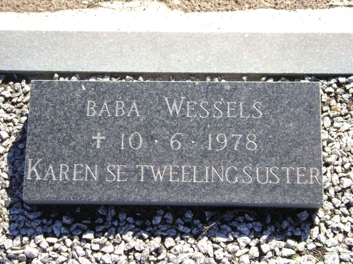 WESSELS Baba  -1978 