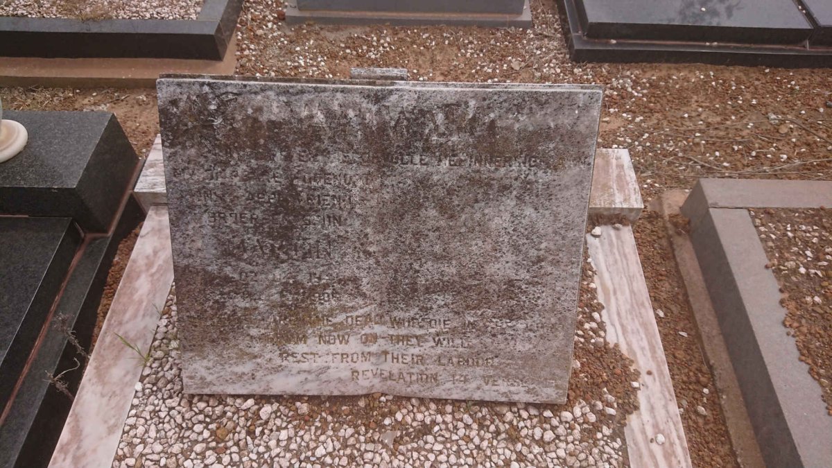 WYK Martin, van