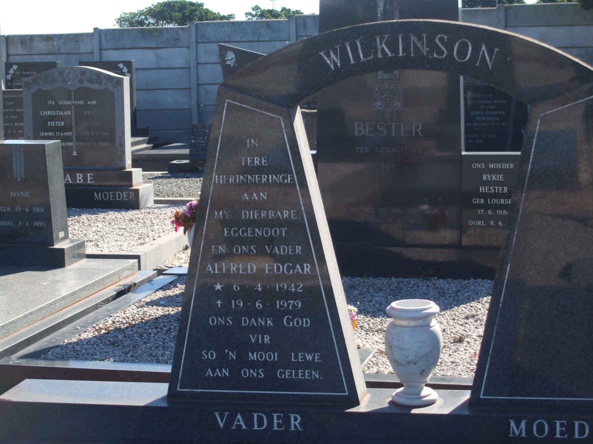 WILKINSON Alfred Edgar 1942-1979