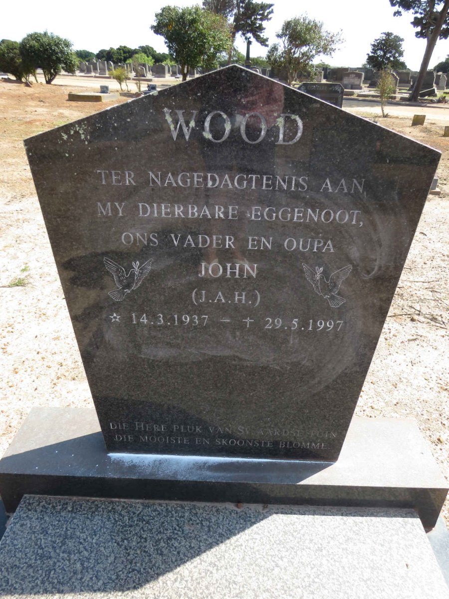WOOD J.A.H. 1937-1997