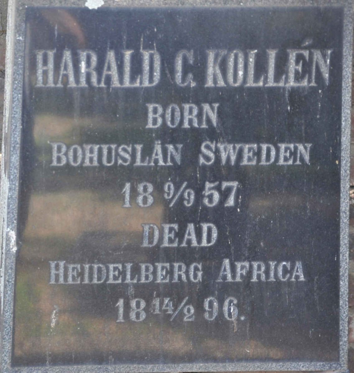 KOLLEN Harald C. 1857-1896