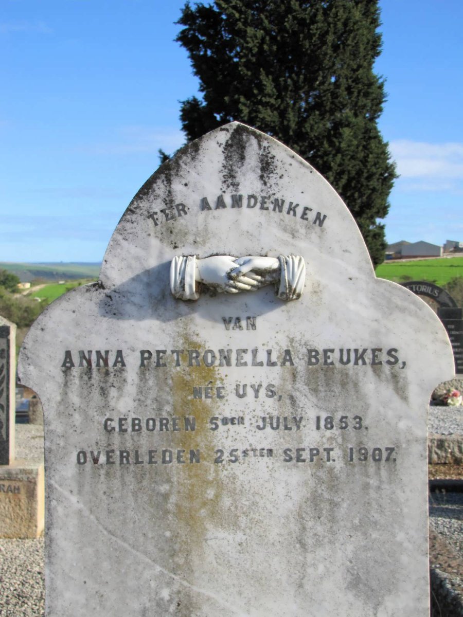 BEUKES Anna Petronella nee UYS 1853-1907