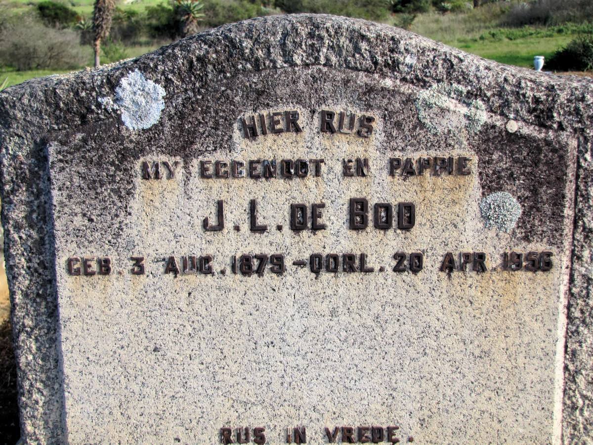 BOD J.L., de 1879-1956