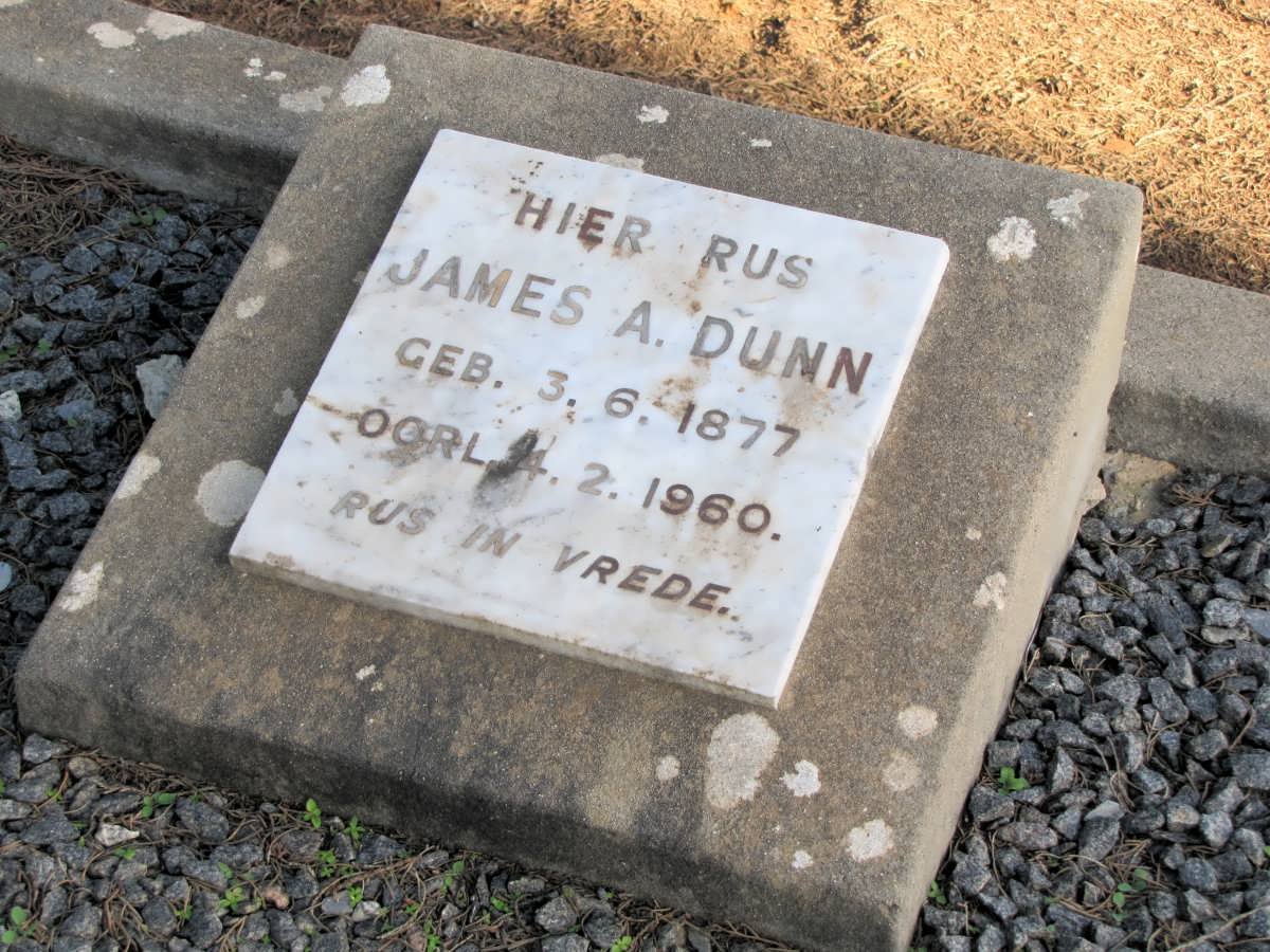 DUNN James A. 1877-1960