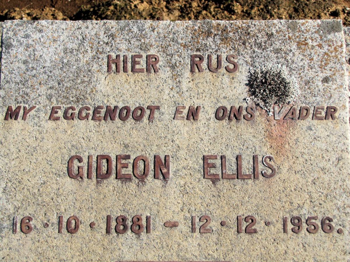 ELLIS Gideon 1881-1956