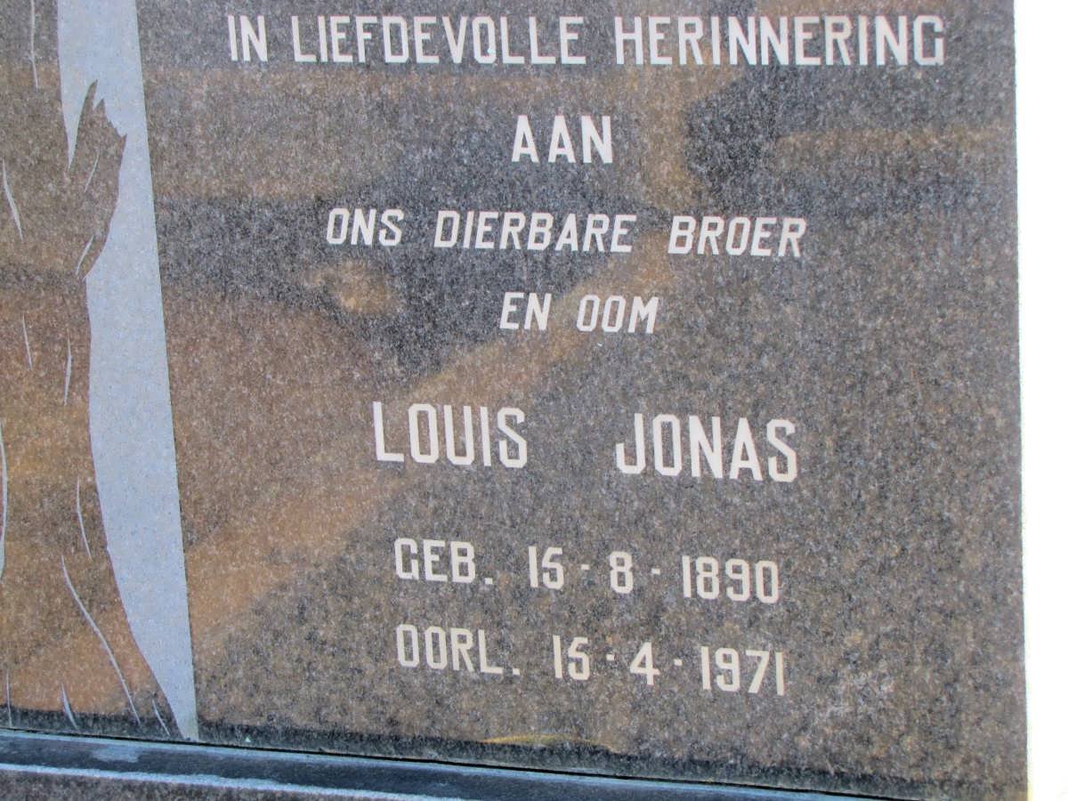 JONAS Louis 1890-1971