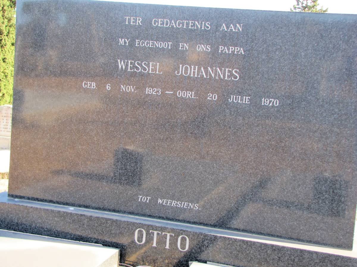 OTTO Wessel Johannes 1923-1970