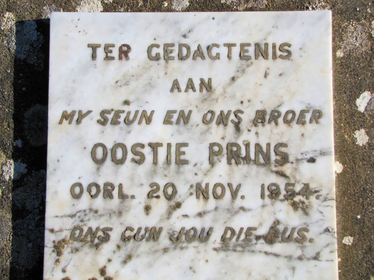 PRINS Oostie -1954