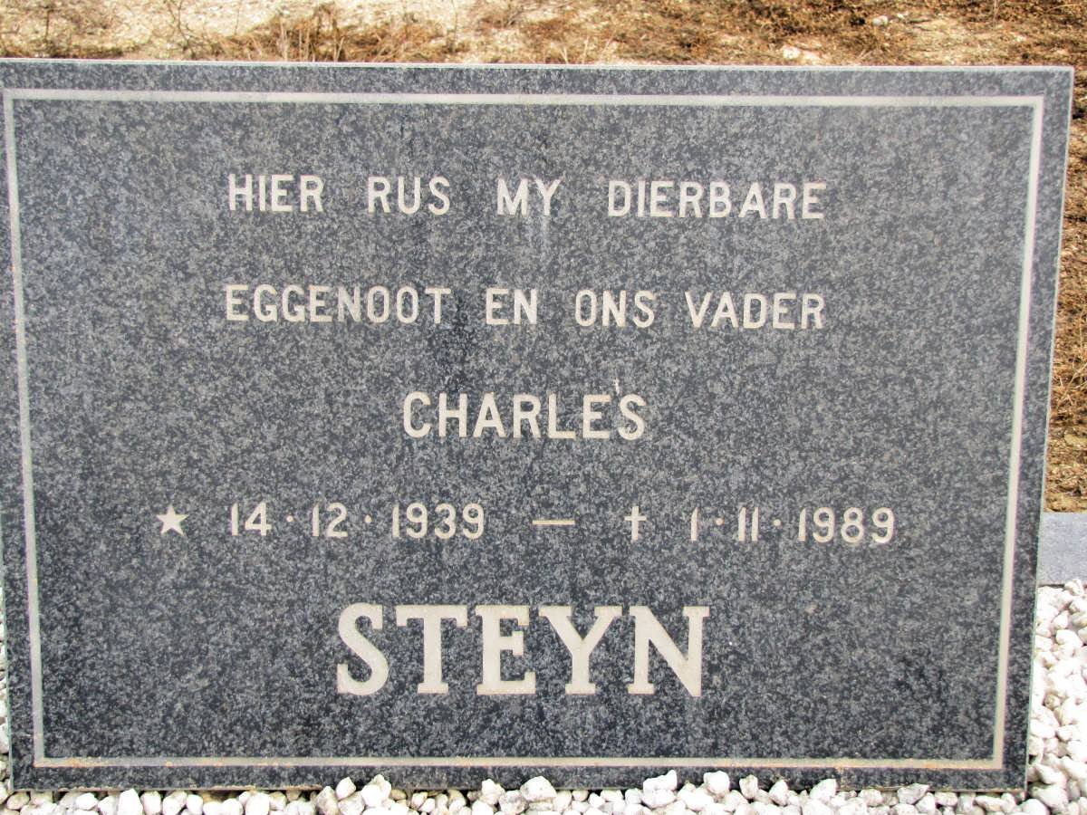 STEYN Charles 1939-1989