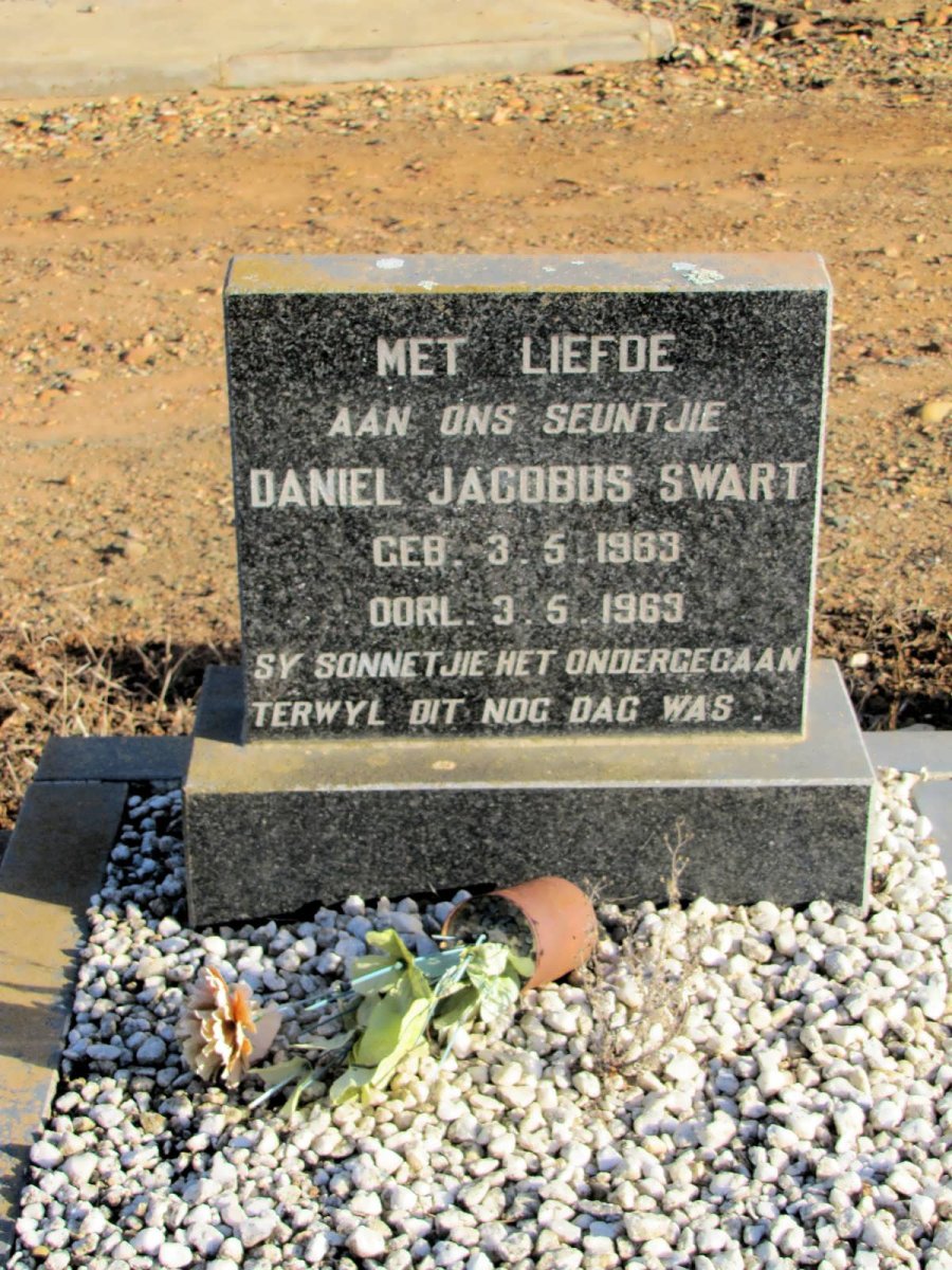 SWART Daniel Jacobus 1963-1963