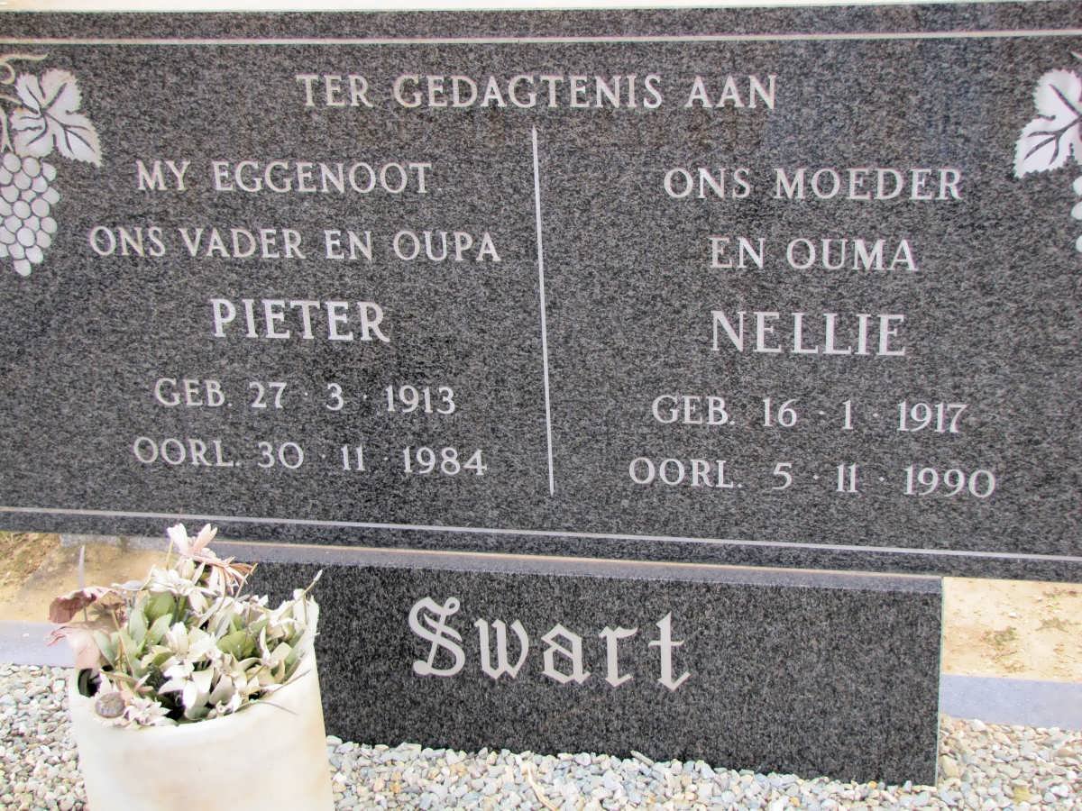 SWART Pieter 1913-1984 &amp; Nellie 1917-1990