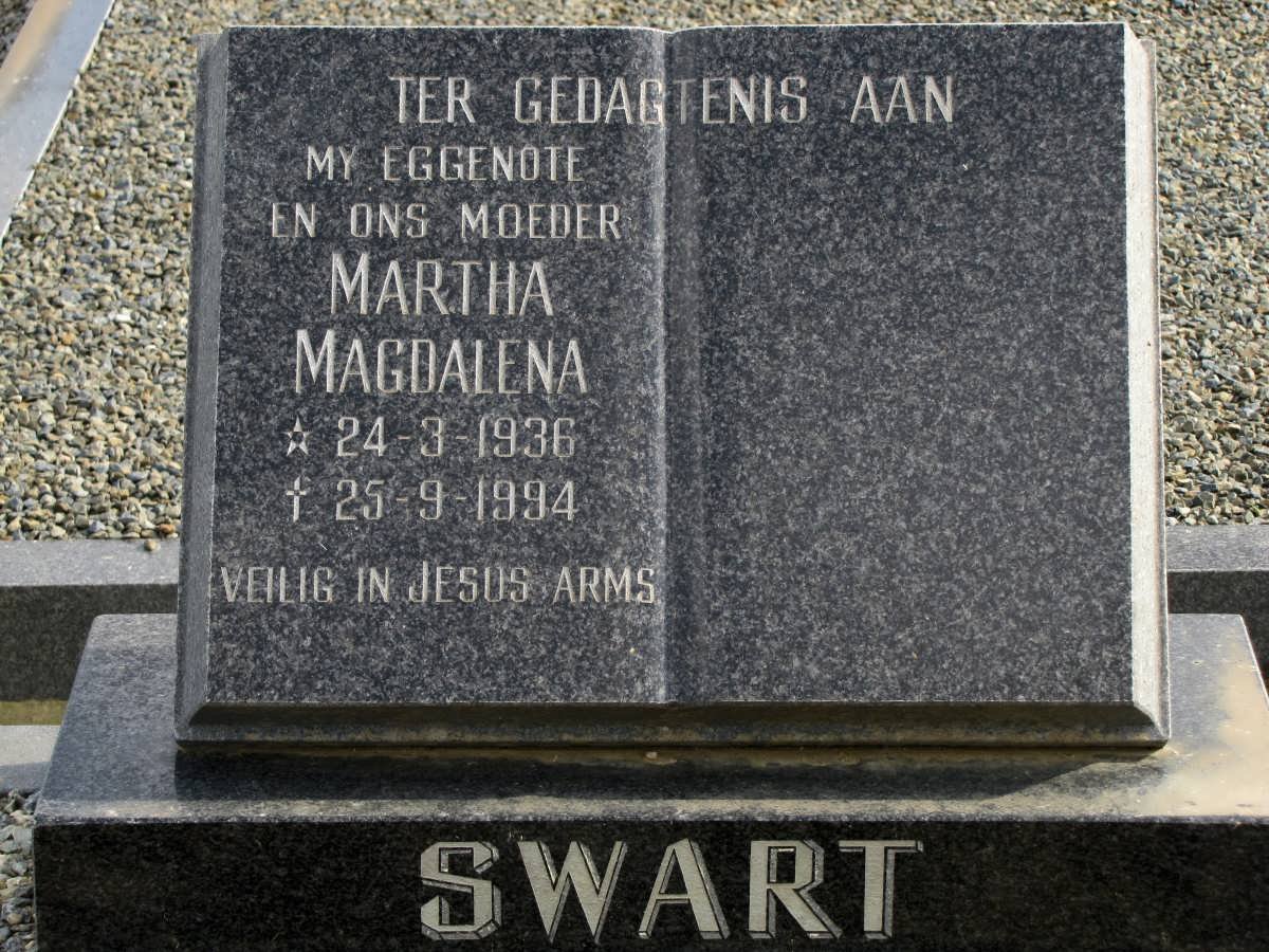 SWART Martha Magdalena 1936-1994