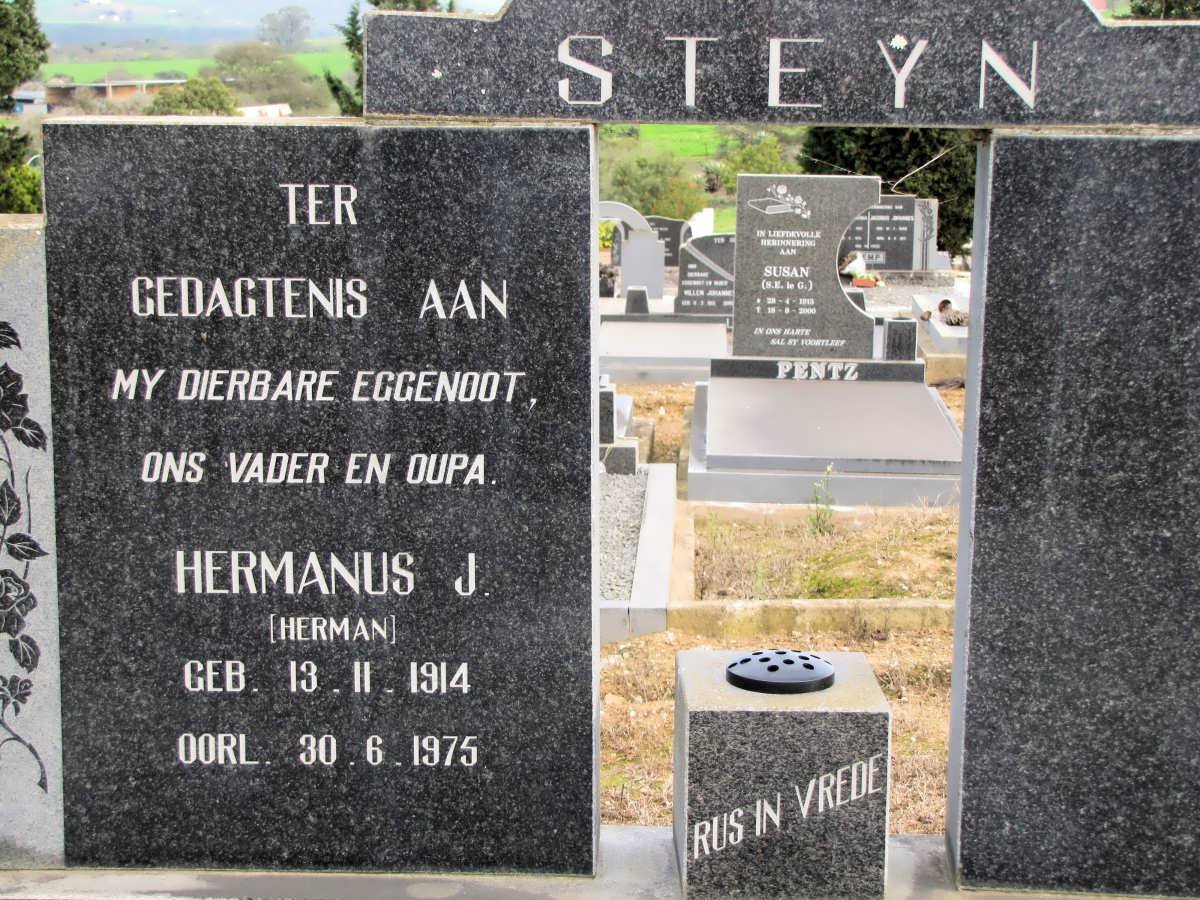 STEYN Hermanus J. 1914-1975