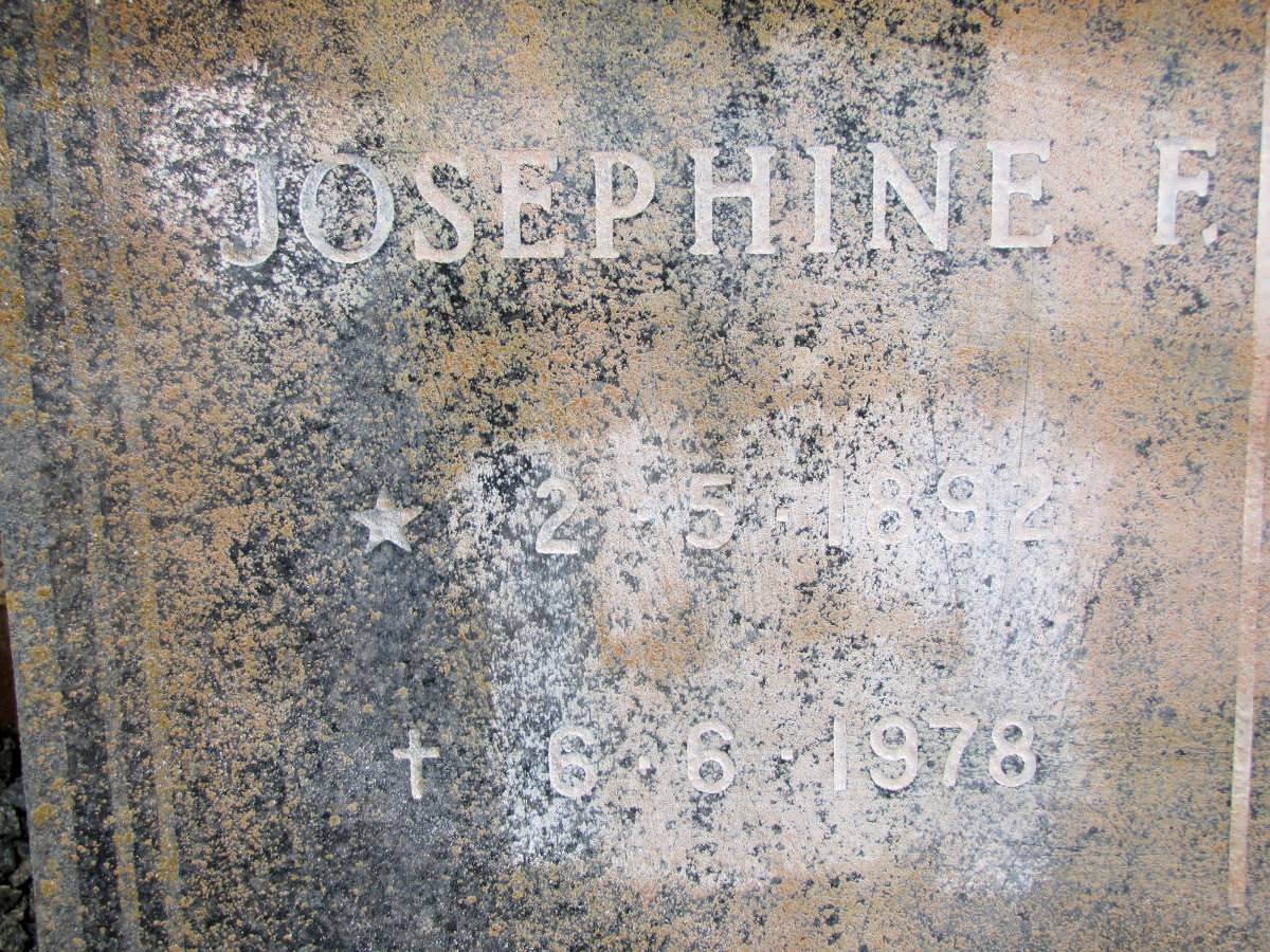 UYS Josephine F. 1892-1978
