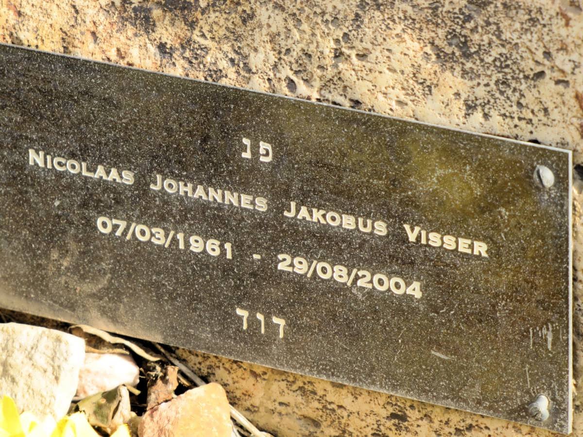 VISSER Nicolaas Johannes Jakobus 1961-2004