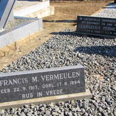 VERMEULEN Gerhardus 1908-1979 :: VERMEULEN Francis M. 1917-1994