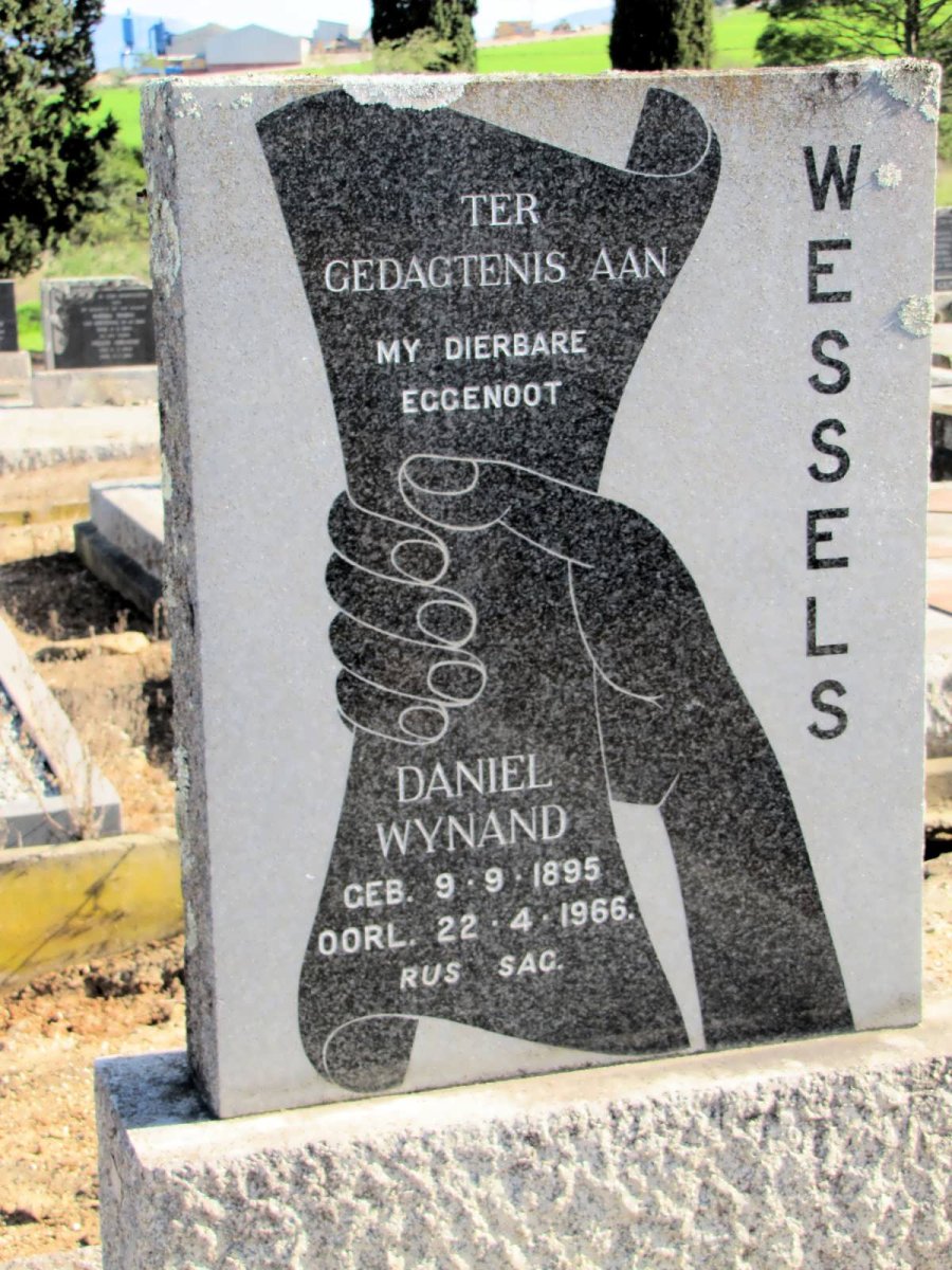 WESSELS Daniel Wynand 1895-1966