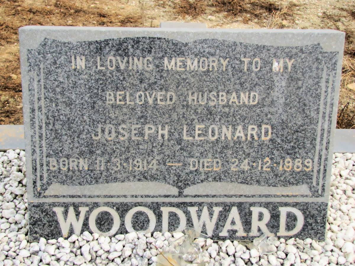 WOODWARD Joseph Leonard 1914-1989