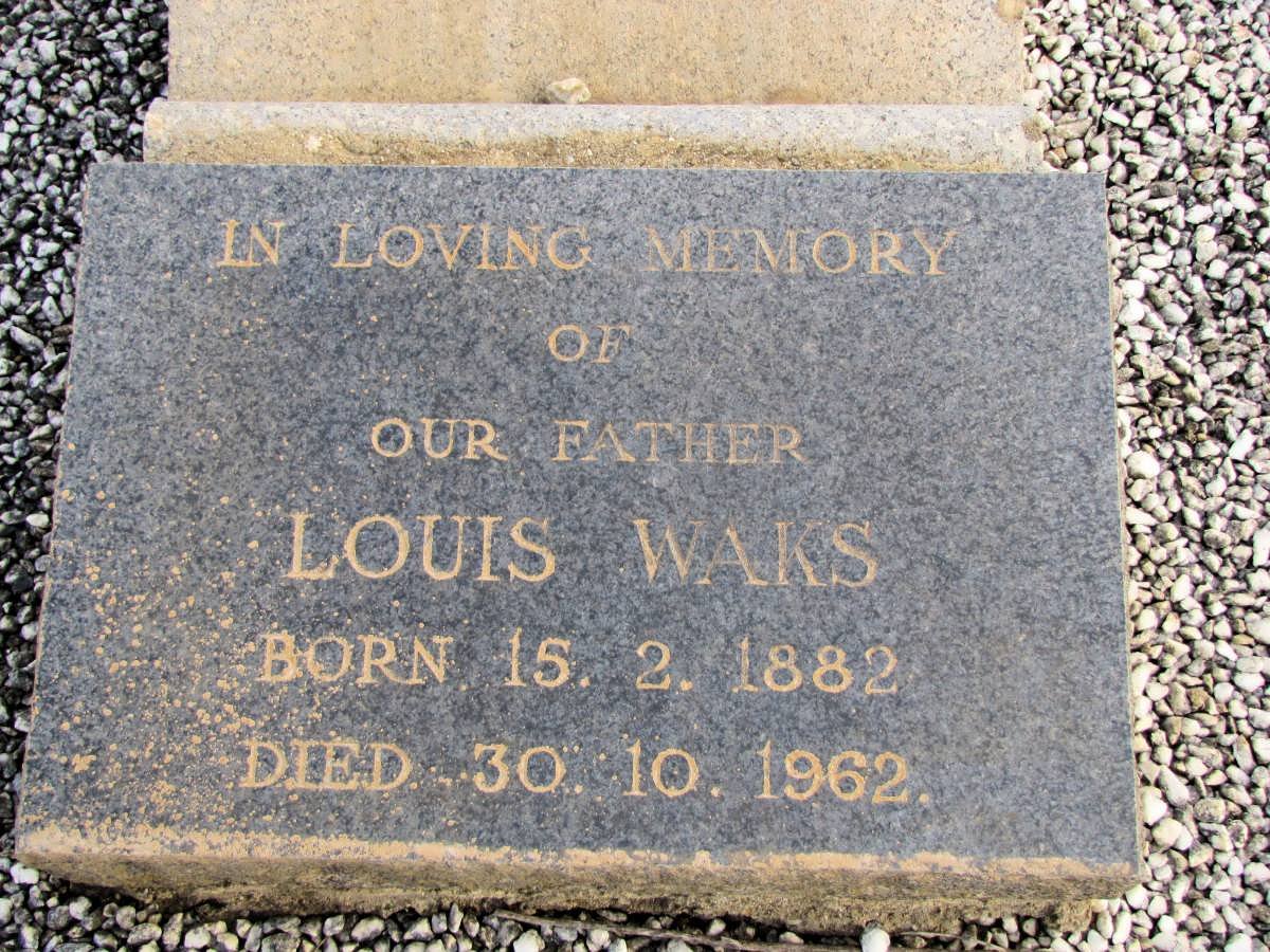 WAKS Louis 1882-1962