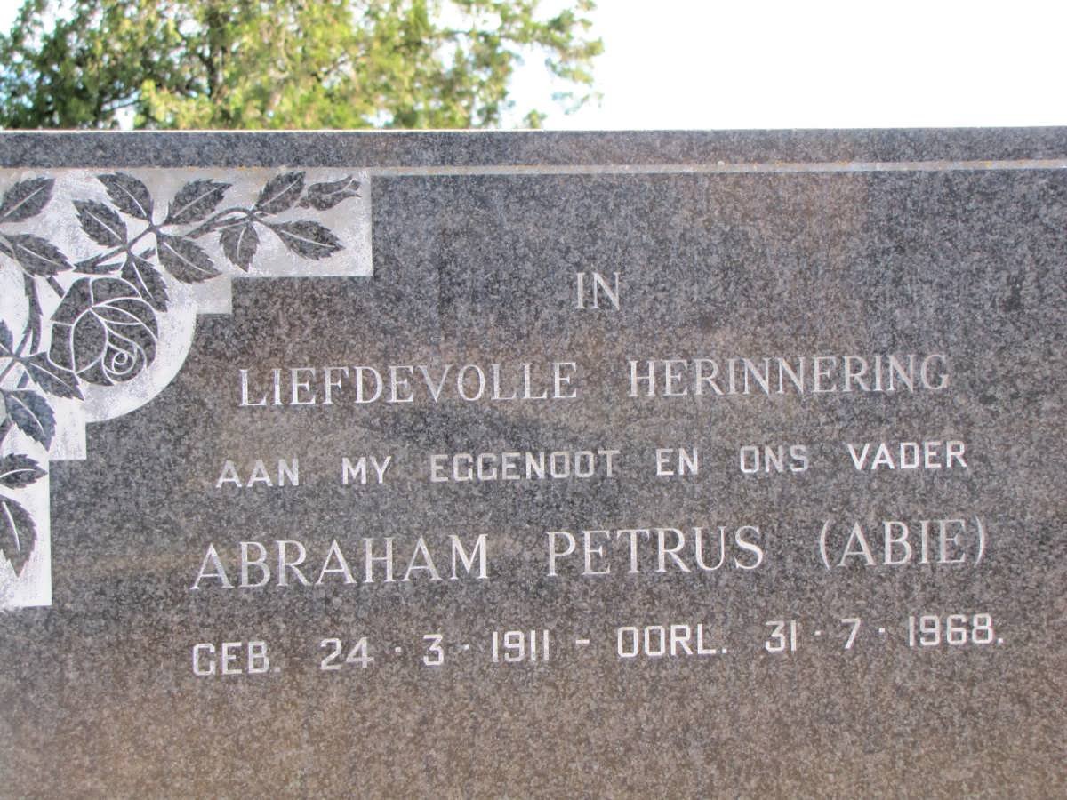? Abraham Petrus 1911-1968