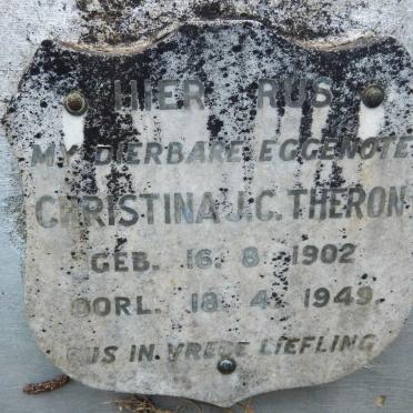 THERON Christina J.C. 1902-1949