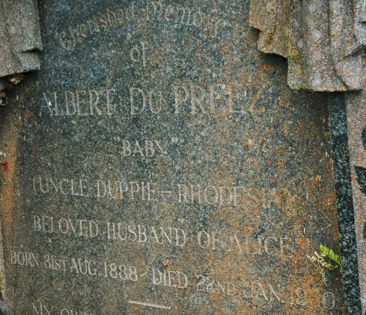 PREEZ Albert, du 1888-1950
