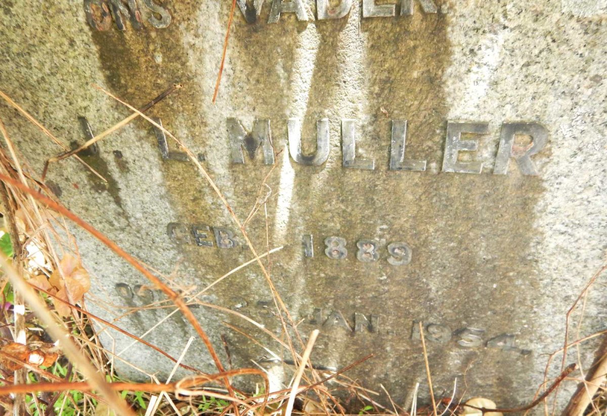 MULLER J.L. 1889-1954