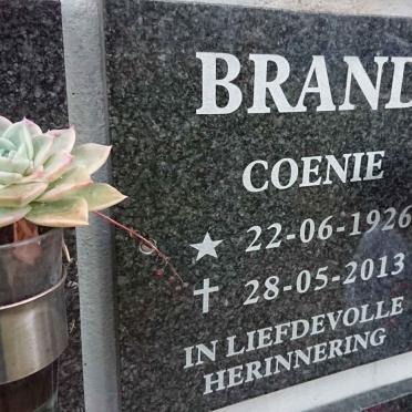 BRAND Coenie 1926-2013