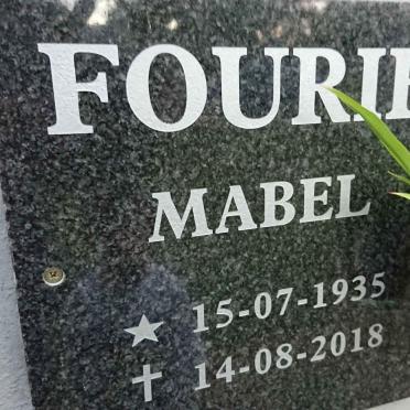 FOURIE Mabel 1935-2018