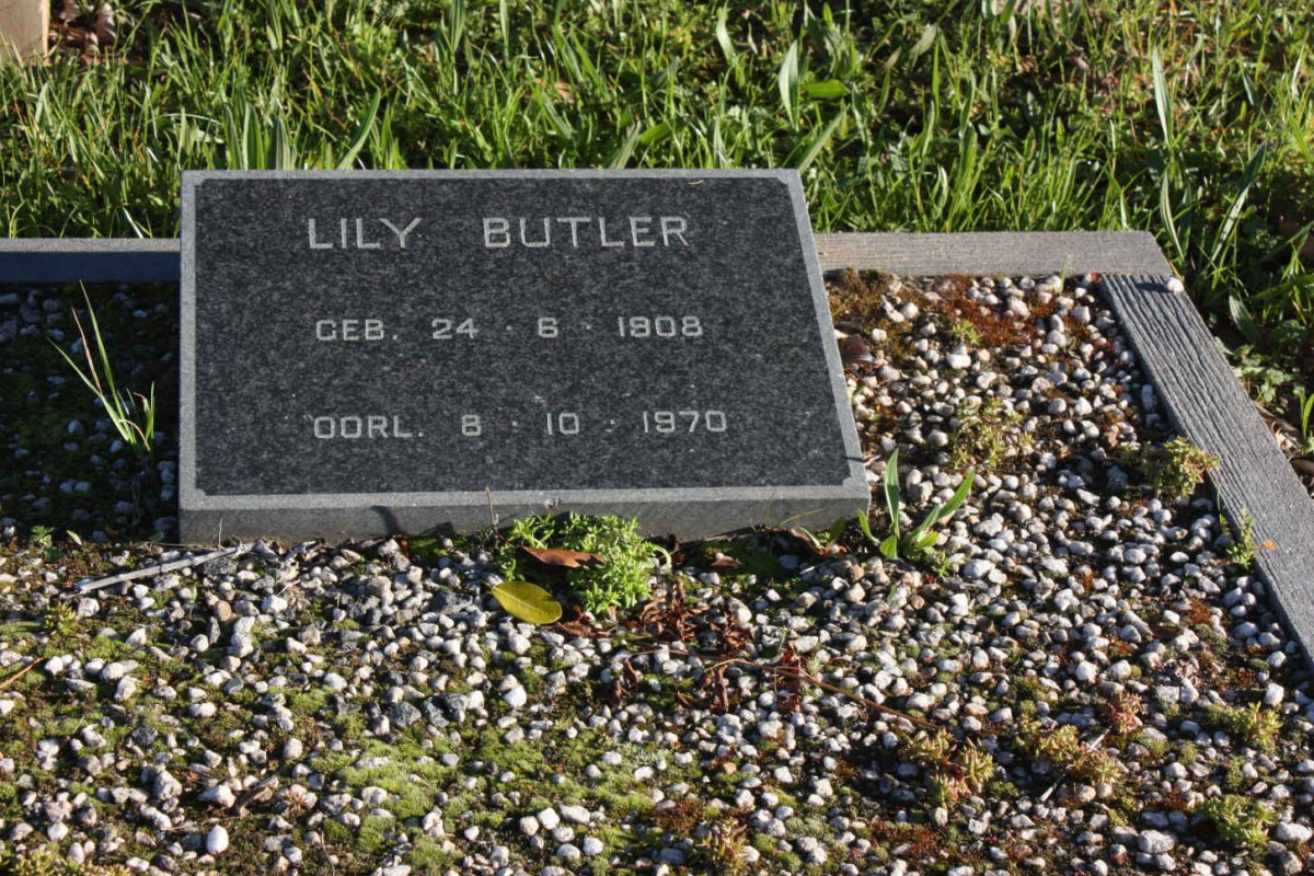 BUTLER Lily 1908-1970