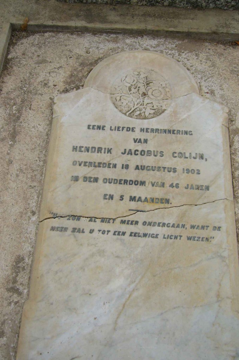 COLIN Hendrik Jacobus -1902
