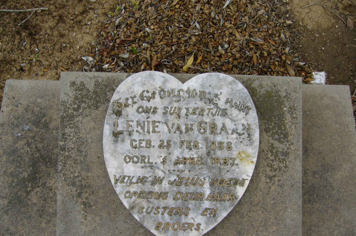 GRAAN Lenie, van 1888-1897