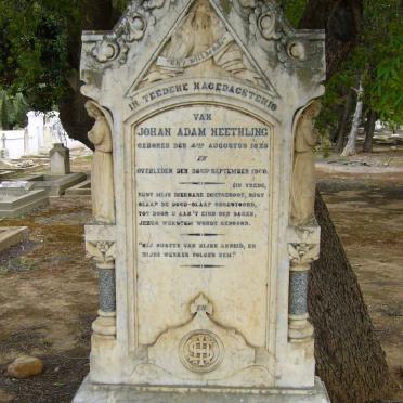 NEETHLING Johan Adam 1825-1900 &amp; Helena Catharina GERMISHUIS 1830-1923
