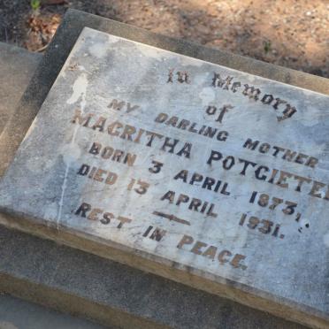 POTGIETER Magritha 1873-1931