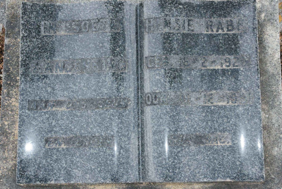 RABE Hansie 192?-19?1