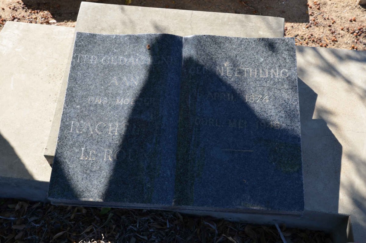 ROUX Rachel, le nee NEETHLING 1874-1946