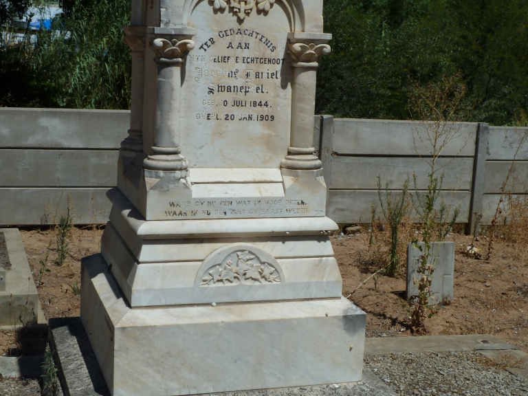 SWANEPOEL Jacobus Daniel 1844-1909