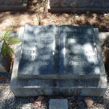 SUEUR George Frederick, le 1872-1965 &amp; Selina Marion HISCOCK 1872-1943
