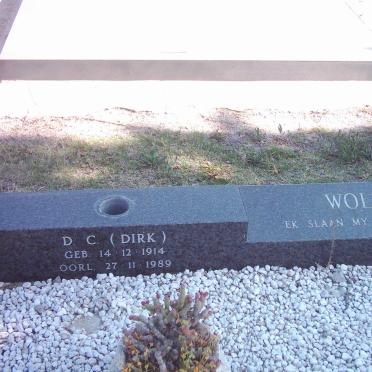 WOLFAARDT D.C. 1914-1989
