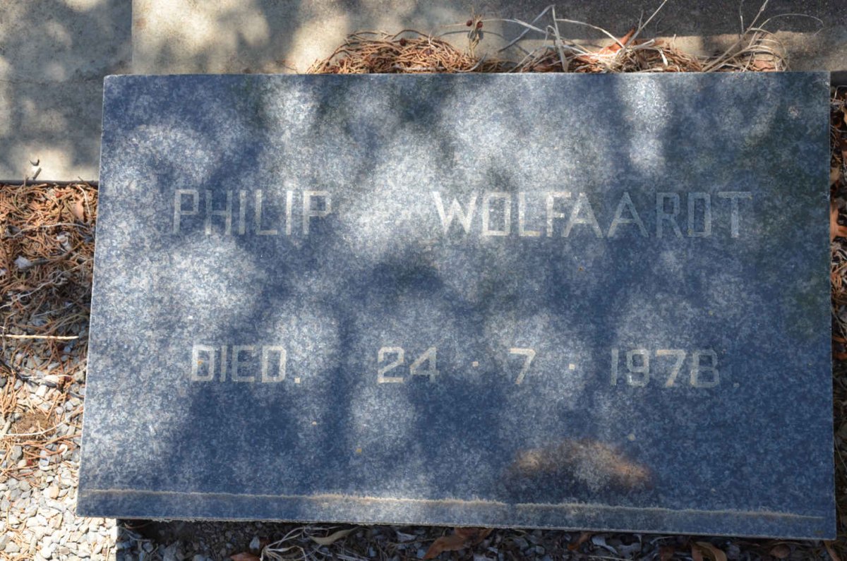 WOLFAARDT Philip -1978