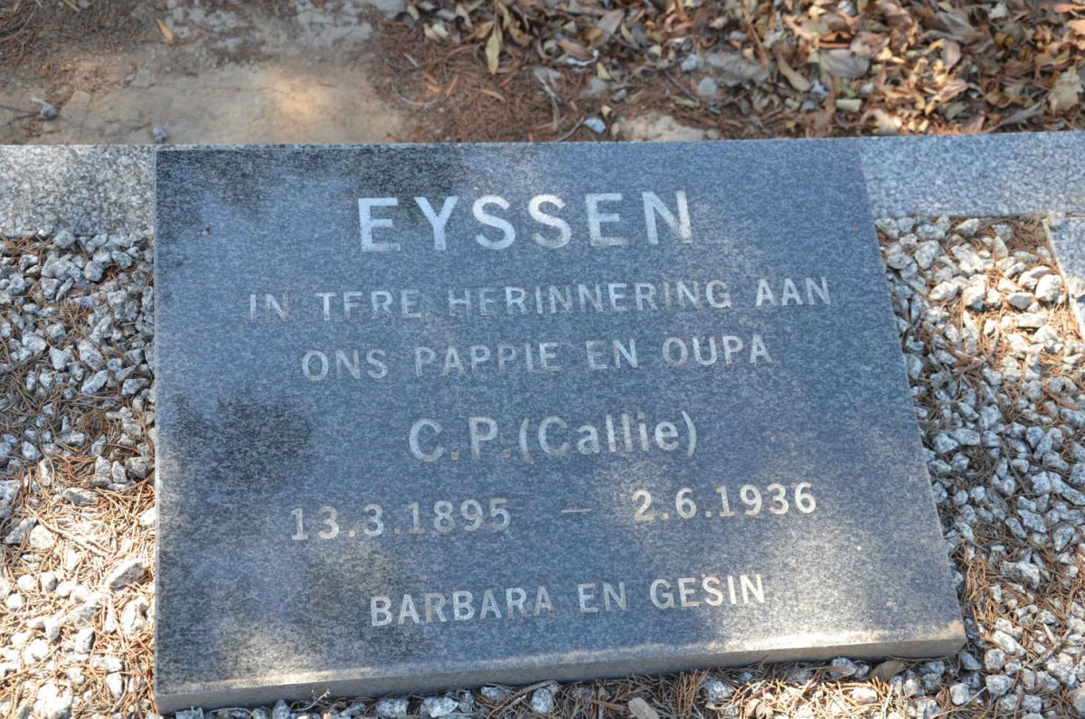 EYSSEN C.P. 1895-1936