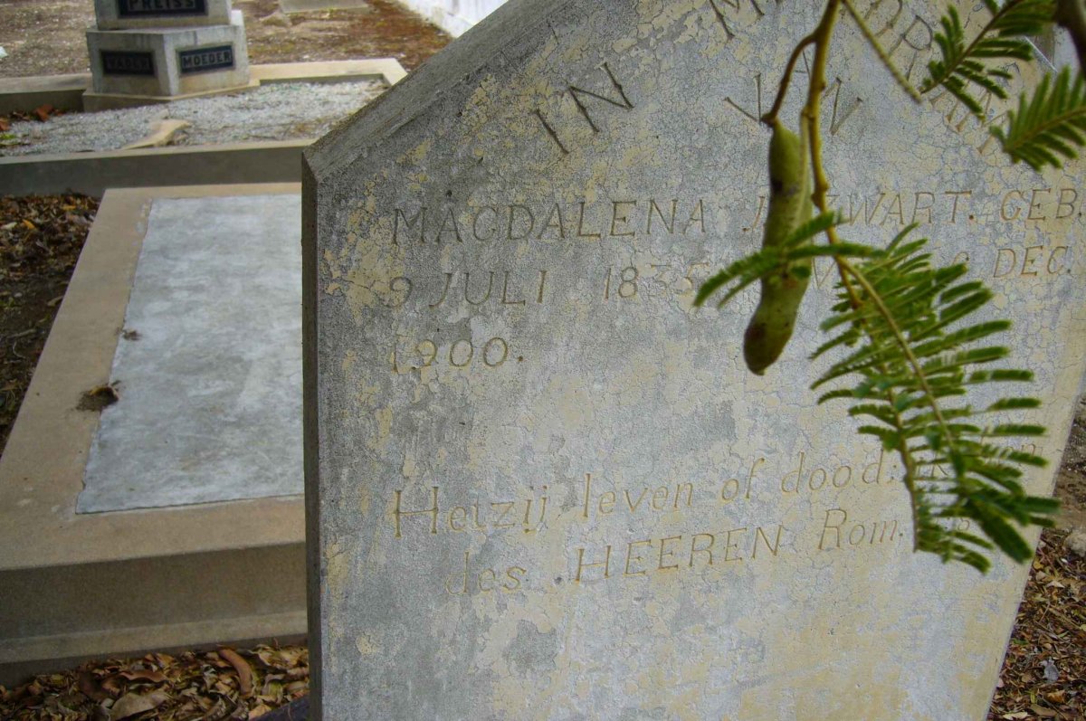 ZWART Magdalena J. 1835-1900