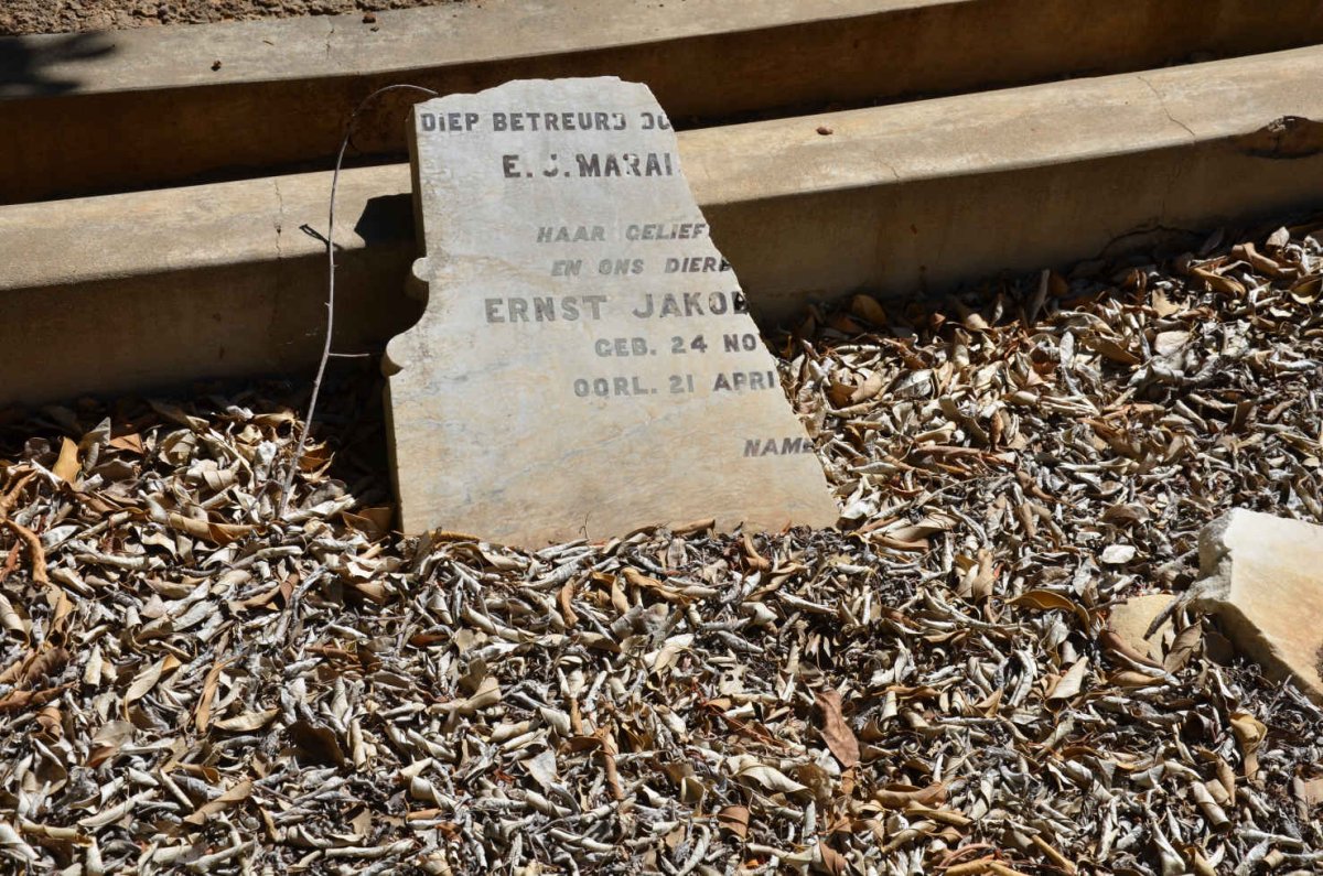 ? Ernst Jakob :: MARAIS E.J.