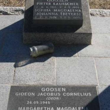 GOOSEN :: BEYERS