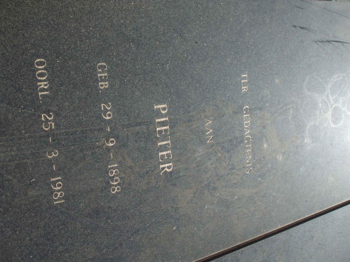 JOUBERT Pieter 1898-1981
