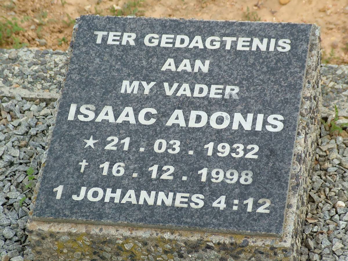 ADONIS Isaac 1932-1998