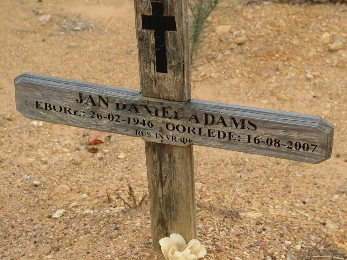 ADAMS Jan Daniel 1946-2007